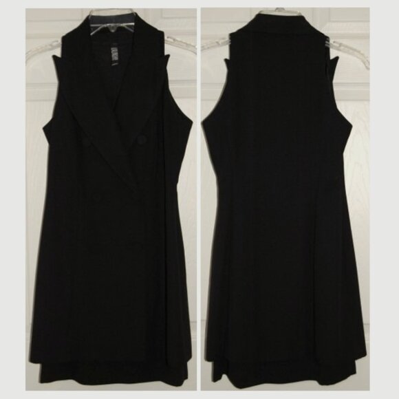 Laundry by Shelli Segal, 1995 Double-Breasted Mini Blazer/Suit Dress, Size 2 - Picture 2 of 10